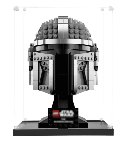 Display case for LEGO The Mandalorian Helmet 75328 - ICUANUTY