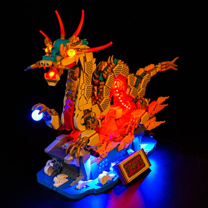 Light Kit for LEGO Auspicious Dragon 80112