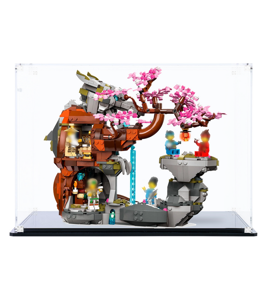 Display case for LEGO Ninjago Dragon Stone Shrine 71819