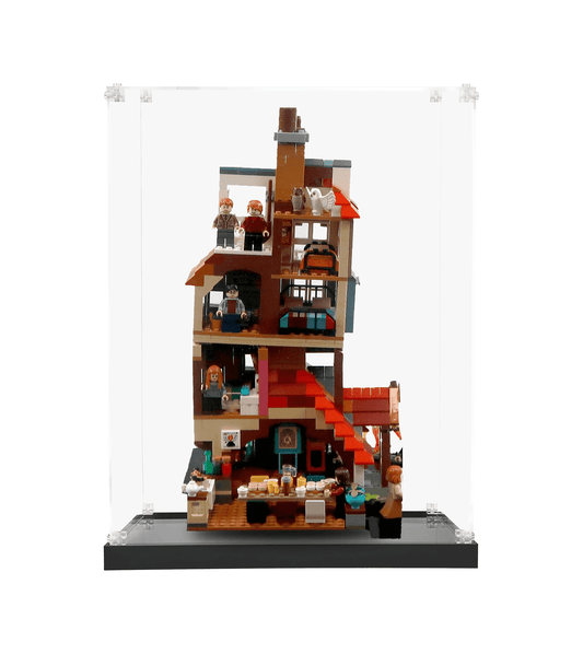 Display case for LEGO Harry Potter Attack on The Burrow 75980