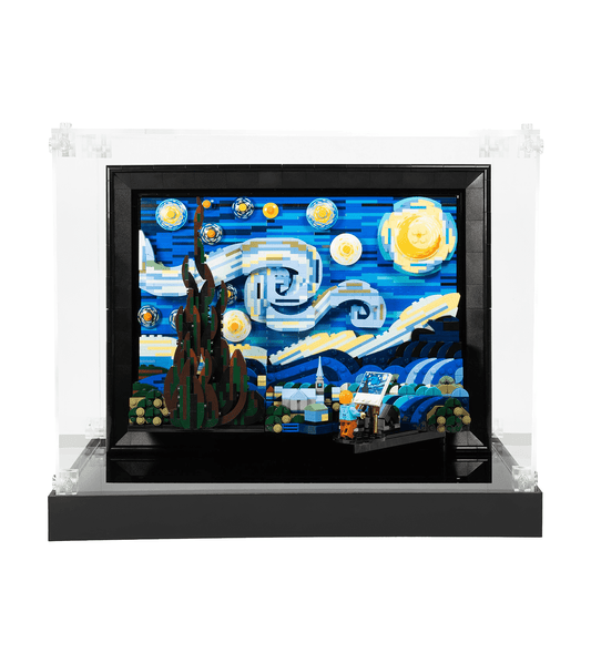 ICUANUTY-Display Case for Lego van Gogh - The Starry Night 21333