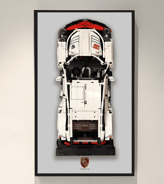 Display Wallboard for LEGO 42096 Technic™ Porsche 911 RSR