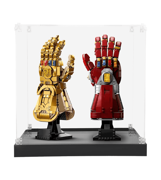 Display Case for Lego Infinity Gauntlet Glove 76191 /76223 Nano Gauntlet