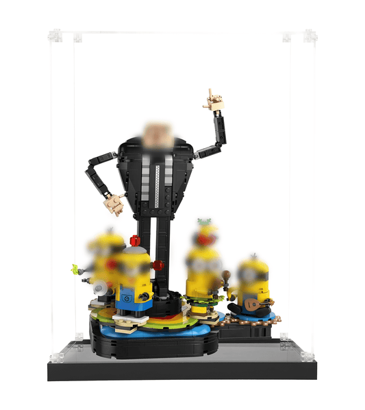 Display case for LEGO Gru and Minions 75582