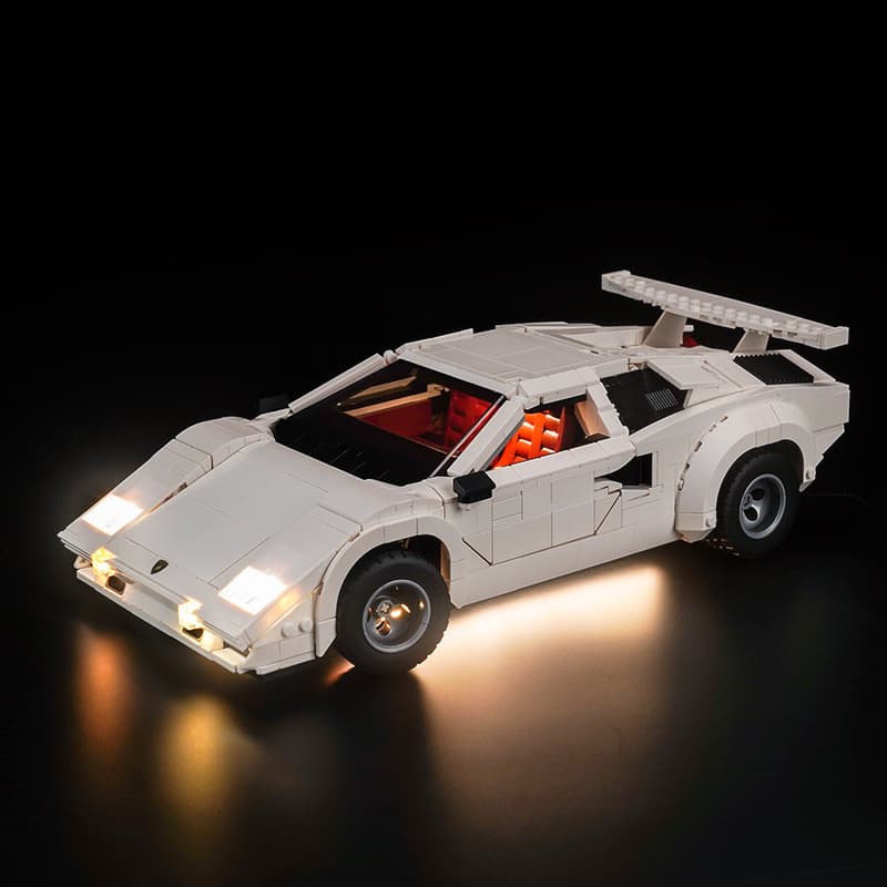 Light Kit for LEGO Lamborghini Countach 5000 Quattrovalvole 10337