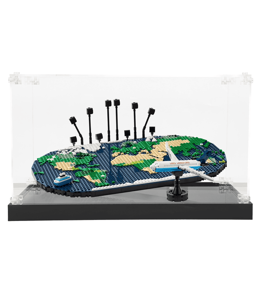 Display Case for Lego Navigation Footprint Map 41838 - ICUANUTY