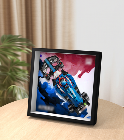 Display Car wall Frame for Speed Champion Visa Cash App VCARB 01 F1 77246