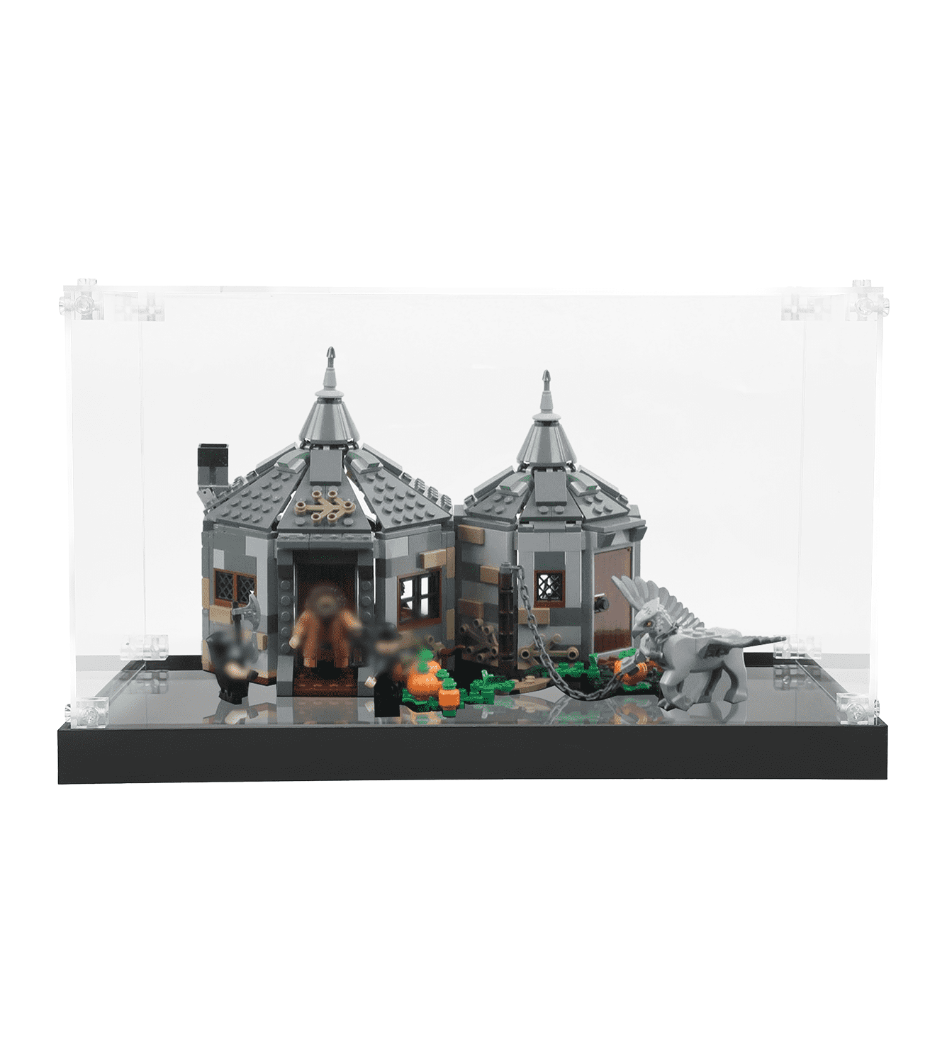 Display Case for LEGO Hagrid's Hut: Buckbeak's Rescue 75947