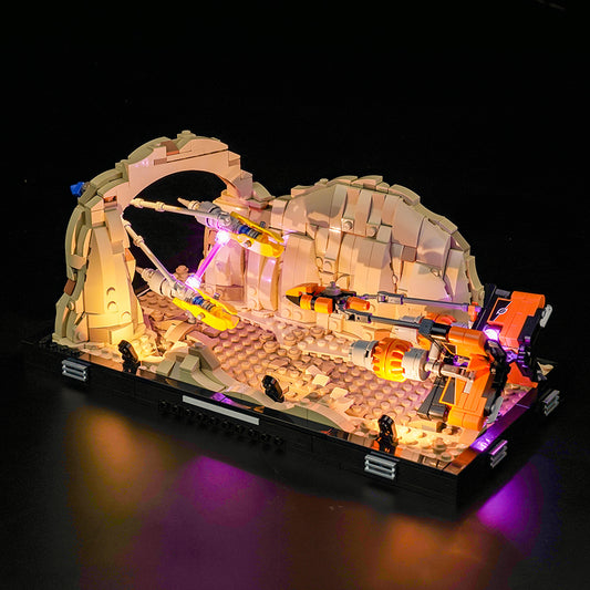 Light Kit for LEGO Mos ESPA Podrace Diorama 75380