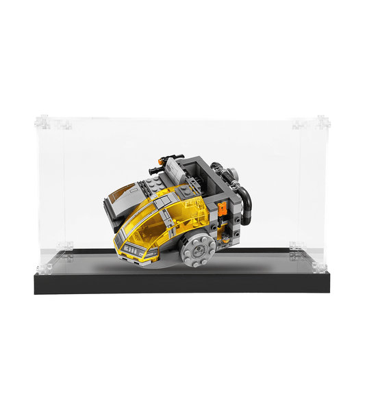 Display case for LEGO Star Wars Resistance Transport Pod 75176