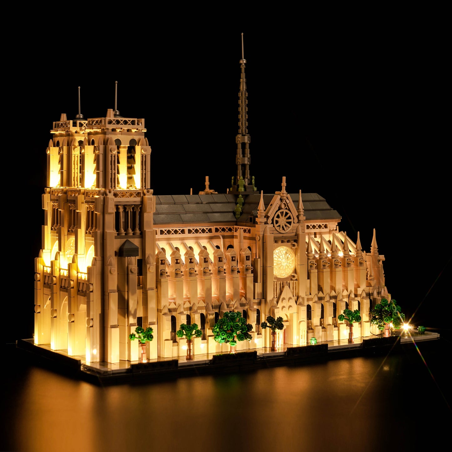 Light kit for Lego Architecture Notre-Dame de Paris Replica 21061