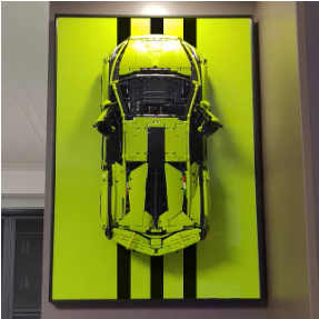 Display Wall Mount for LEGO 42115 Technic™ Lamborghini Sián FKP 37