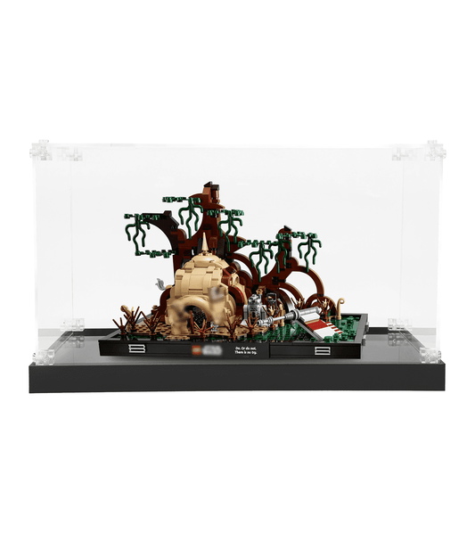 Display Case for Lego Star Wars Dagobah Jedi Training Diorama 75330