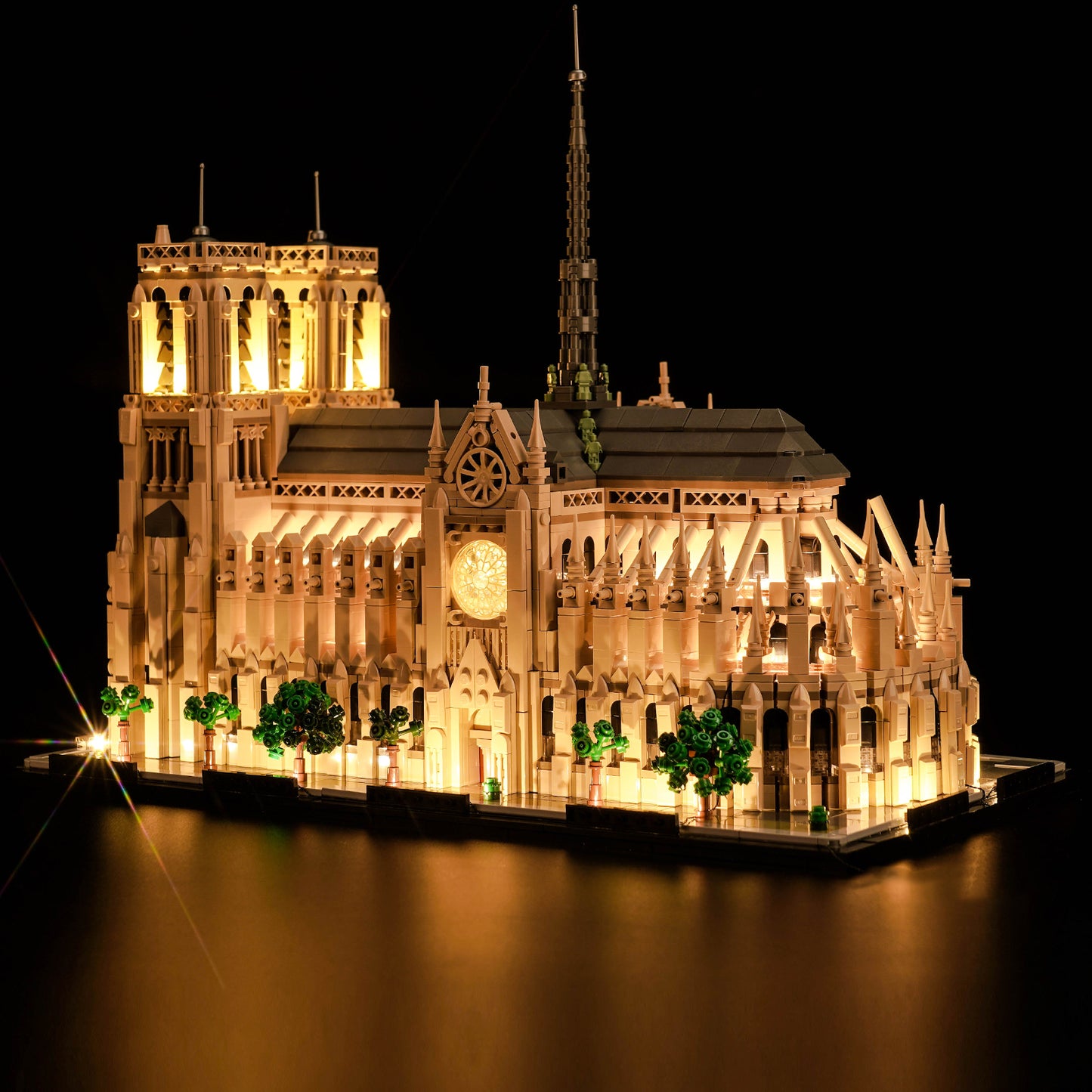 Light kit for Lego Architecture Notre-Dame de Paris Replica 21061