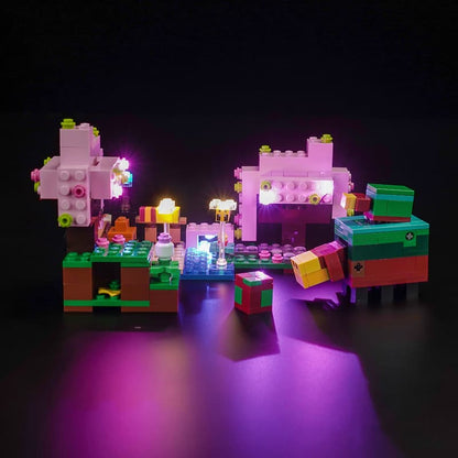 Light Kit for LEGO Minecraft The Cherry Blossom Garden 21260