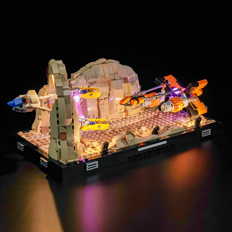 Light Kit for LEGO Mos ESPA Podrace Diorama 75380