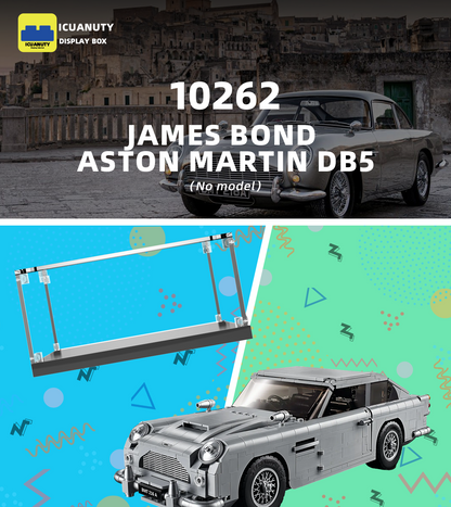 Display case for LEGO James Bond Aston Martin DB5 10262