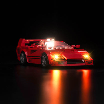 Light Kit for LEGO Speed Champions Ferrari F40 Supercar 76934