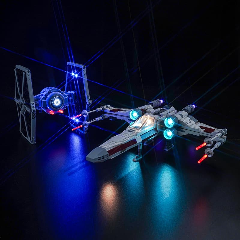 Light Kit for LEGO Star Wars TIE Fighter & X-Wing Mash-up 75393