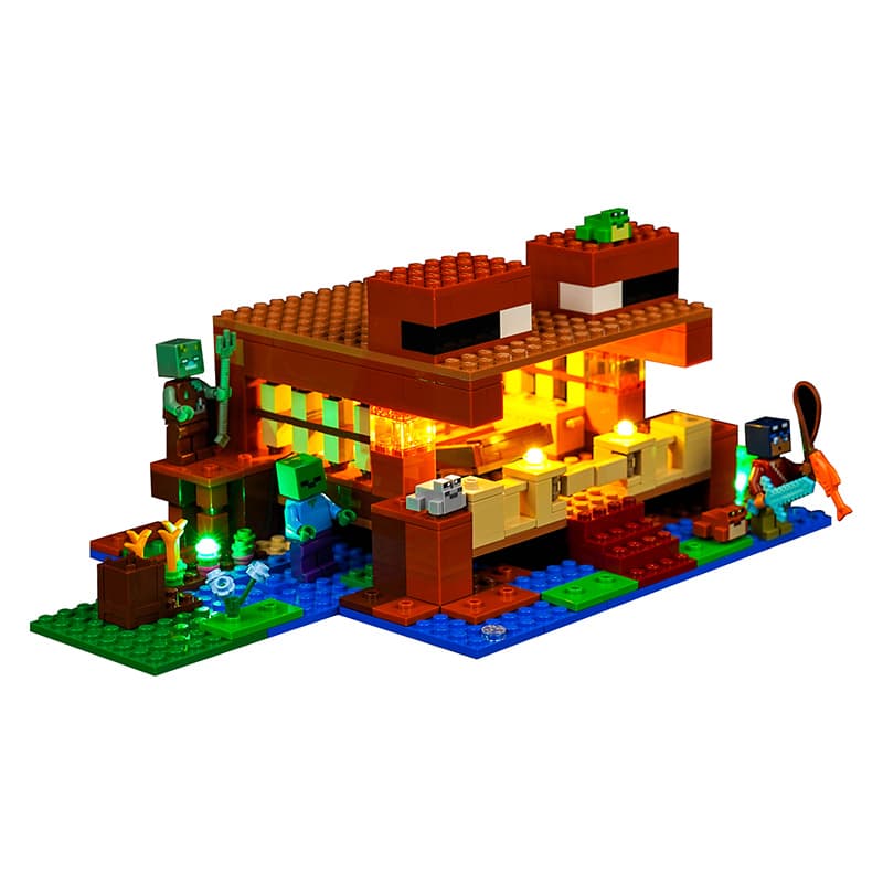 Light Kit for LEGO Minecraft The Frog House 21256