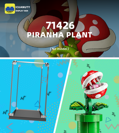 Display case for LEGO Piranha Plant 71426