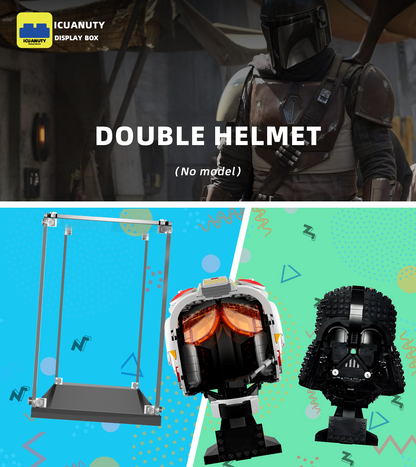 Display Case foe Lego Star Wars Helmet Series
