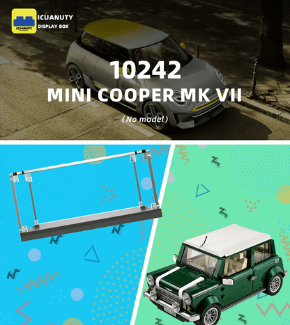 Display Case for LEGO MINI Cooper MK VII 10242