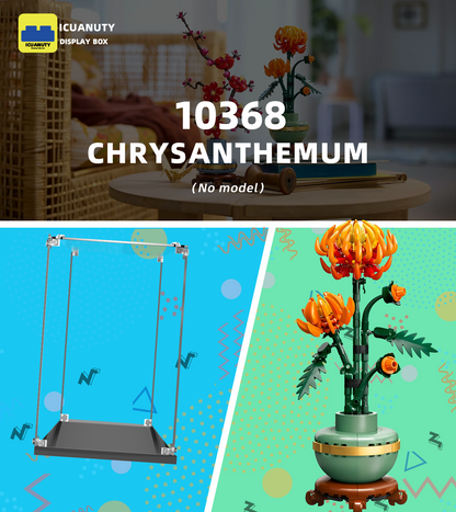 Display Case for LEGO Icons Chrysanthemum 10368