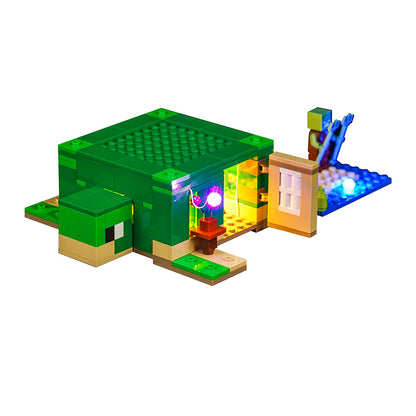 Light Kit for LEGO Minecraft The Turtle Beach House 21254