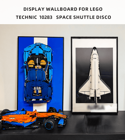 Display Wallboard for LEGO® 10283 Icons NASA Space Shuttle Discovery