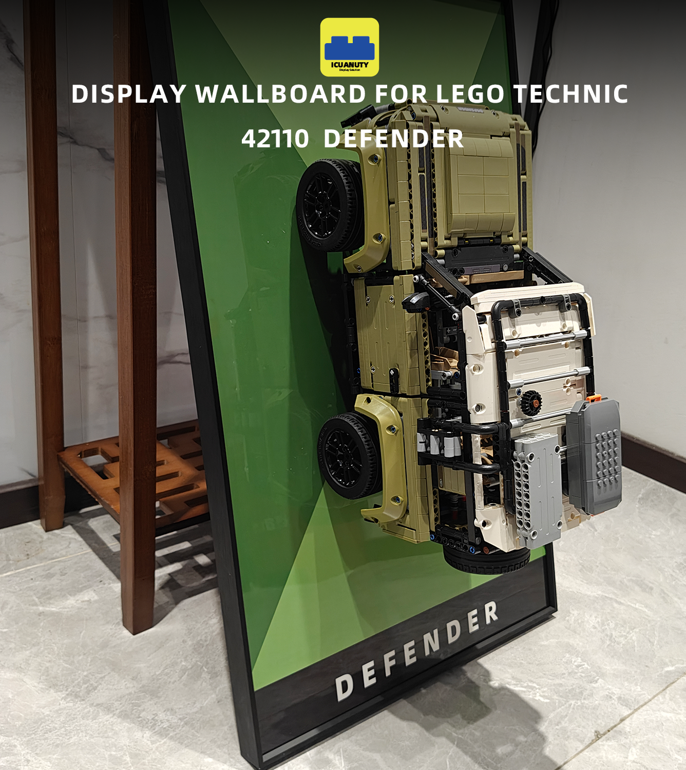Display Wall Mountfor Lego 42110 Technic™ Land Rover Defender