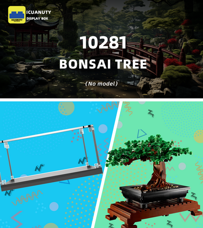 Display Case for Lego Icons Bonsai Tree 10281