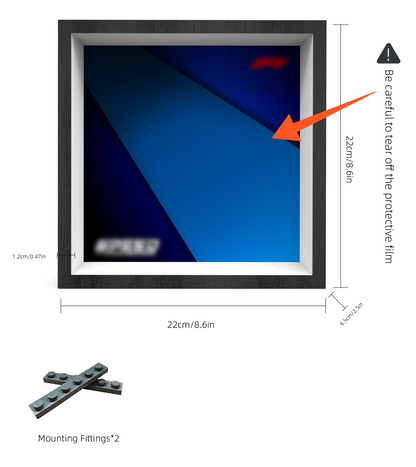 Car Wall Frame for LEGO Williams F1 FW46 77249