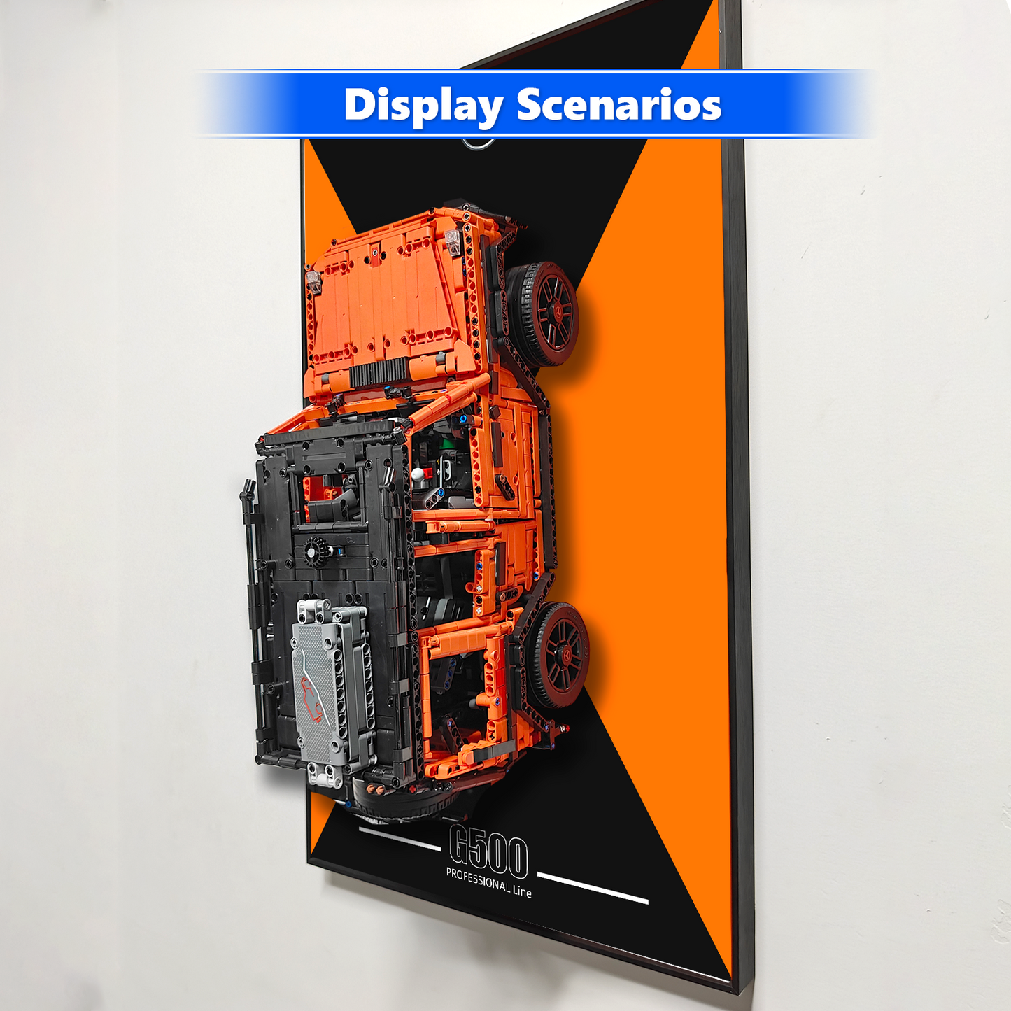 Display Wallboard for LEGO Technic Mercedes-Benz G500 PROFESSIONAL Line 42177