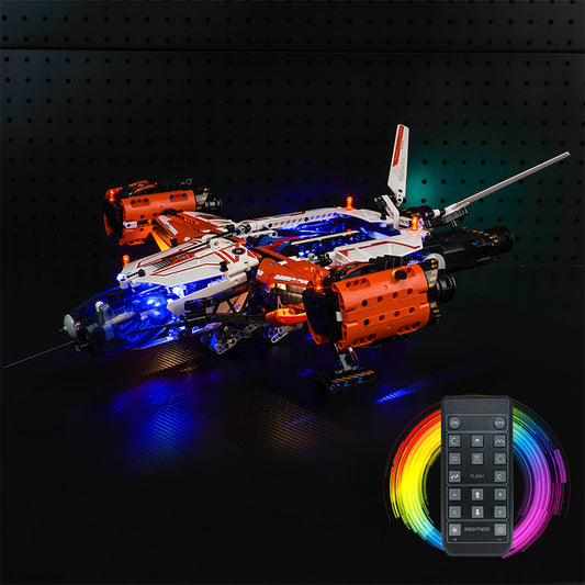 Light kit for Lego Technic VTOL Heavy Cargo Spaceship LT81 42181 - ICUANUTY