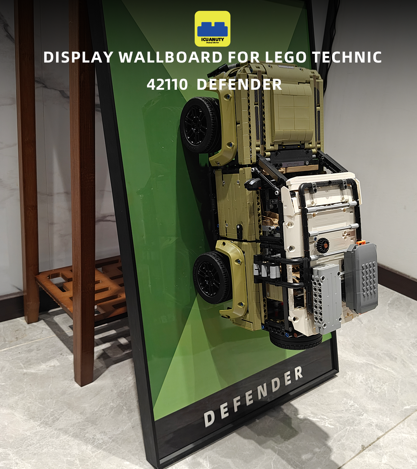 Display Wall Board for Lego 42110 Technic™ Land Rover Defender