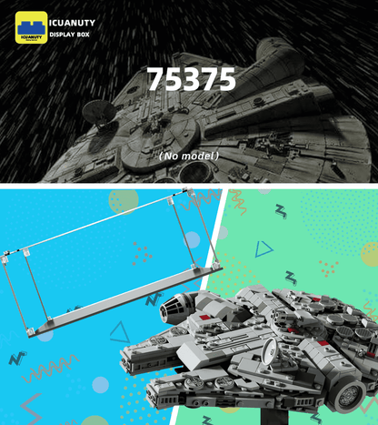 Display Case for LEGO Star Wars Millennium Falcon 75375