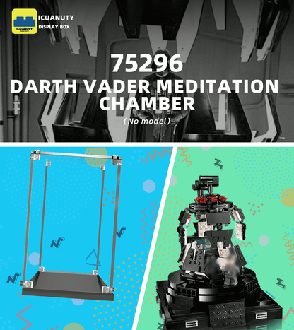 Display Case for Lego Star WarsDarth Vader Meditation Chamber 75296