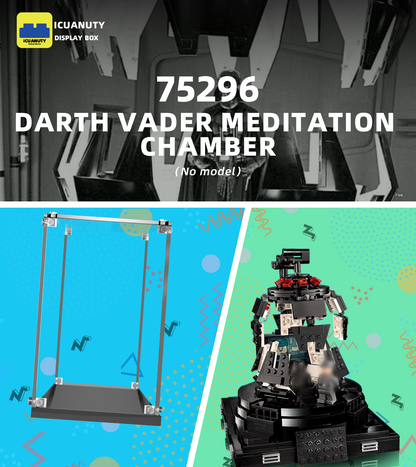 Display Case for Lego Star WarsDarth Vader Meditation Chamber 75296