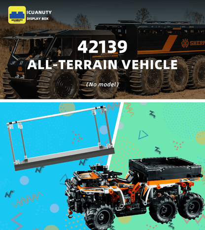 Display Case for LEGO Technic All-Terrain Vehicle 42139 - ICUANUTY