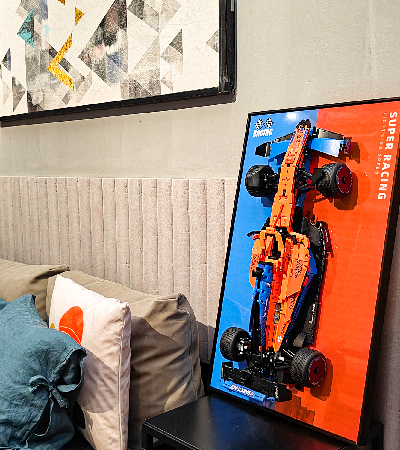 Display Wall Mount for Lego 42141 Technic™ McLaren Formula 1™ Race Car