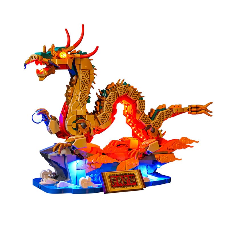 Light Kit for LEGO Auspicious Dragon 80112