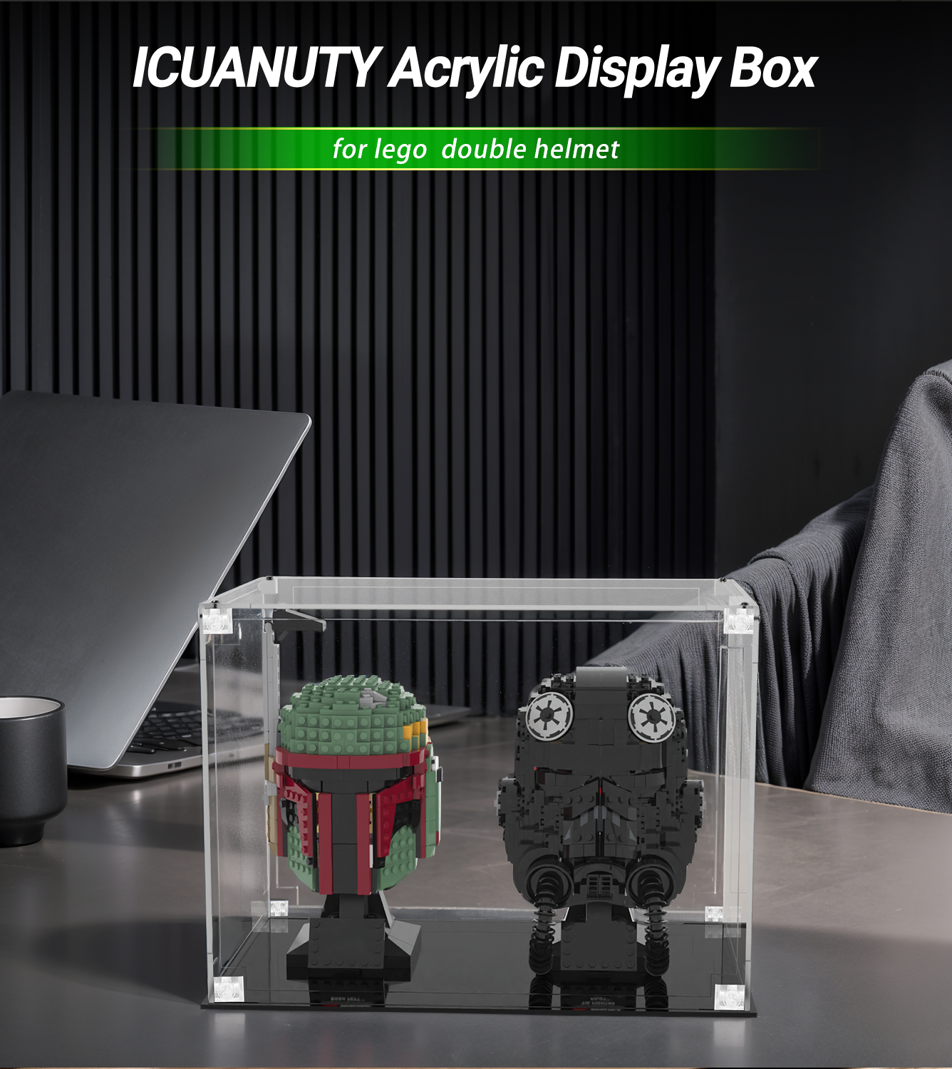 Display Case foe Lego Star Wars Helmet Series