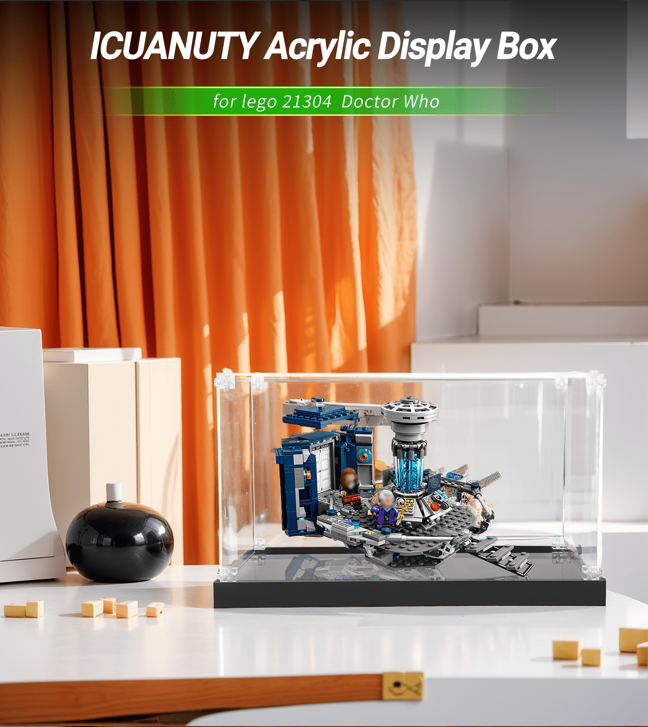 Display Case for LEGO  Ideas Doctor Who 21304