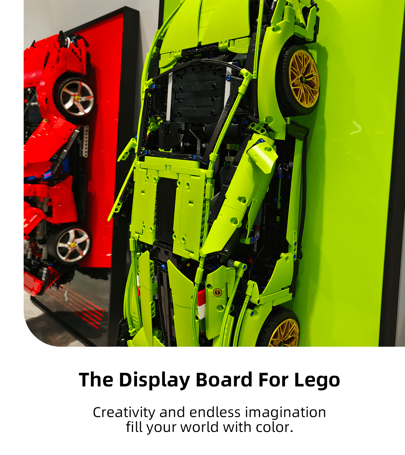 Display Wall Mount for LEGO 42115 Technic™ Lamborghini Sián FKP 37