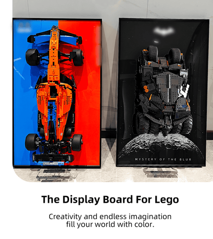 Display Wallboard for Lego DC Batman Batmobile Tumbler 76240 Iconic Car