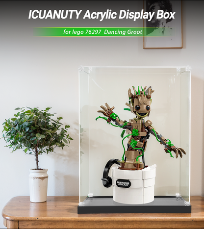 Display case for LEGO Super heroes Dancing Groot 76297