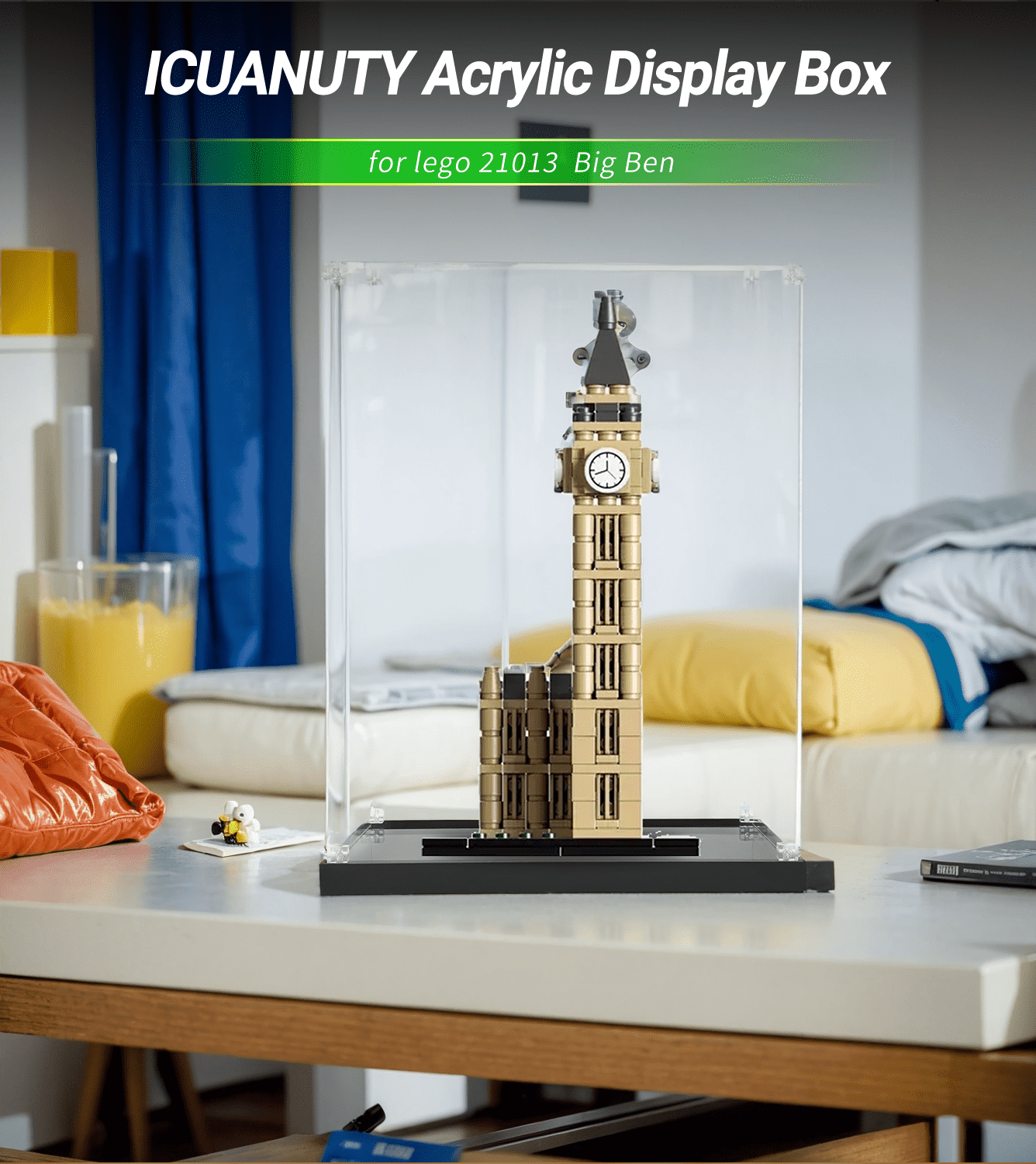 Display case for LEGO Architecture Big Ben 21013