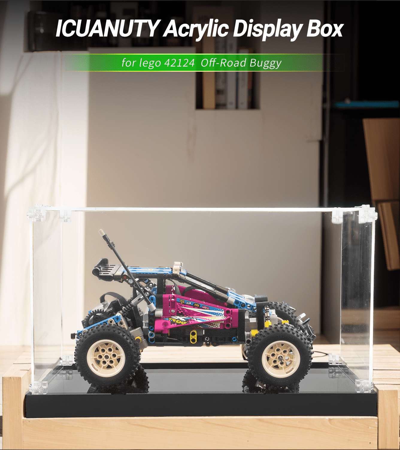 Display Case for LEGO Technic Off-Road Buggy 42124