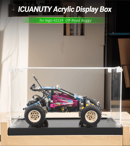 Display Case for LEGO Technic Off-Road Buggy 42124 - ICUANUTY